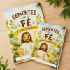 Lapbook Mês da Bíblia O Jardim da Palavra atividade católica infantil para imprimir